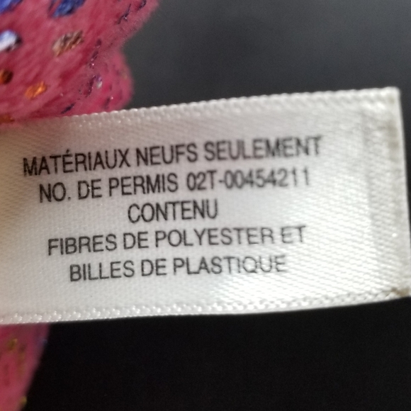 2014 TY BEANIE BOOS LARGE SPARKLES PLUSH DOLPHIN - Picture 11 of 11